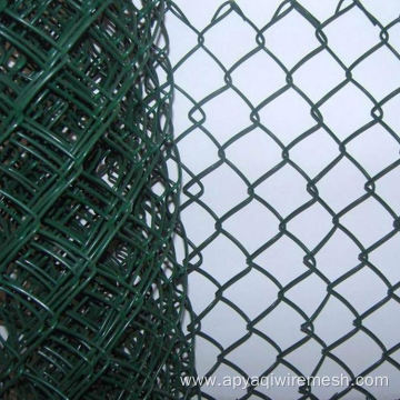 PVC hot dipped galvanized chain link fence